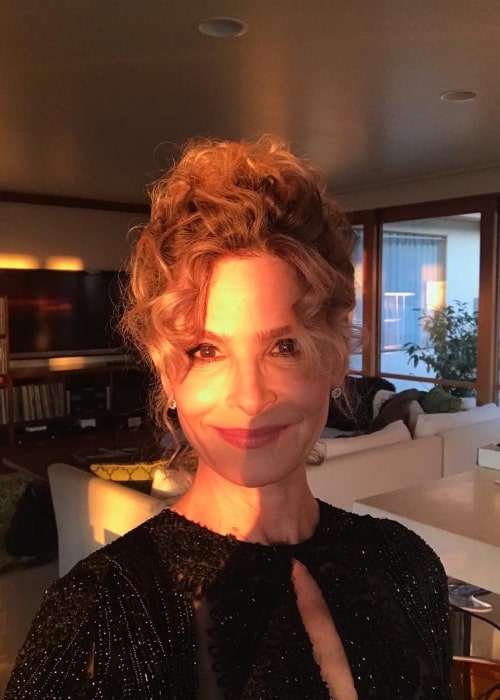 Kyra Sedgwick i en Instagram-selfie fra februar 2018