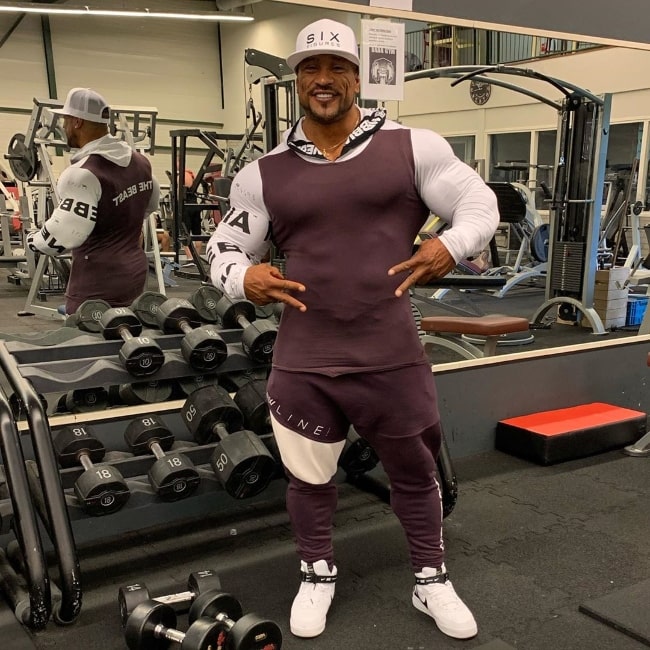 Ο Roelly Winklaar στο γυμναστήριο τον Σεπτέμβριο του 2019