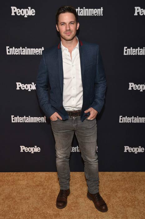Matt Lanter til Entertainment Weekly og PEOPLE Upfronts-festen i maj 2017