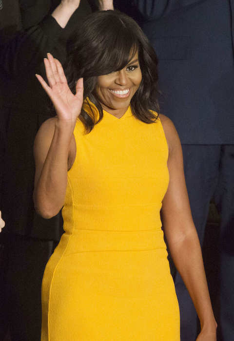 Michelle Obama som set i januar 2016