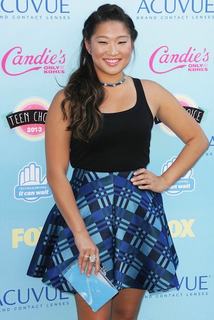 Η Jenna Ushkowitz κατά τη διάρκεια των Teen Choice Awards 2013