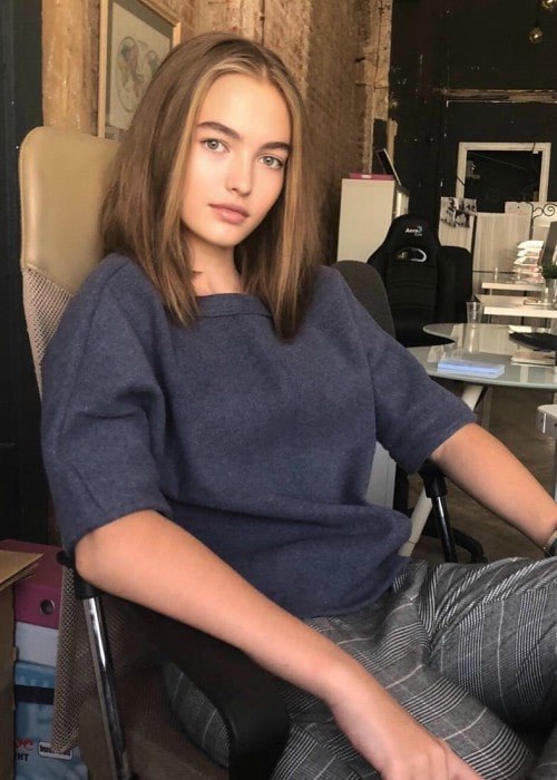 Η Anastasia Bezrukova όπως φαίνεται τον Σεπτέμβριο του 2018