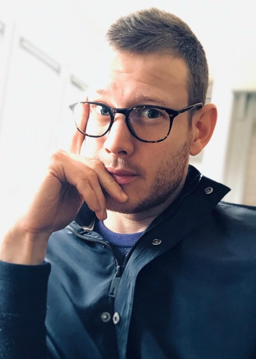 Tom Hopper i en Instagram-selfie som set i januar 2019