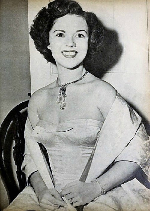 Shirley Temple set i januar 1952