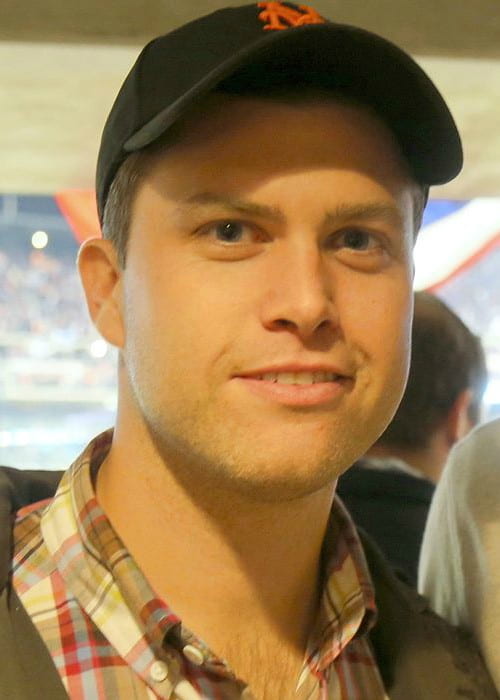 Colin Jost på Citi Field i New York i oktober 2015