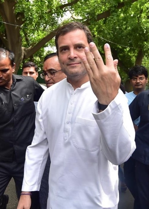 Rahul Gandhi som set på et billede taget i maj 2019
