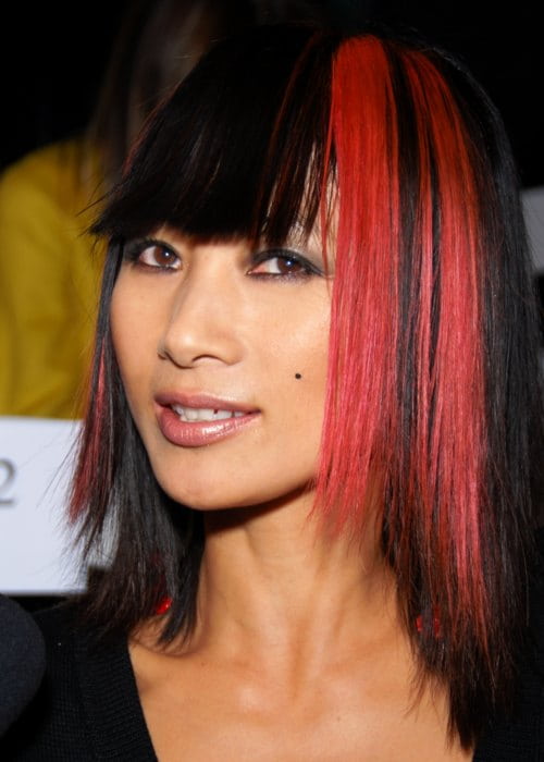 Bai Ling på Los Angeles Fashion Week i oktober 2007