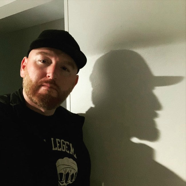 Heath Slater i en selfie som set i januar 2020