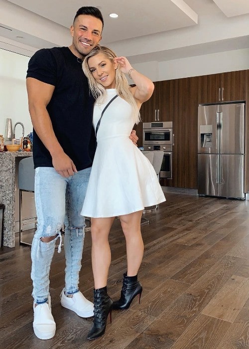 Heidi Somers med sin kæreste Christian Guzman set i september 2019