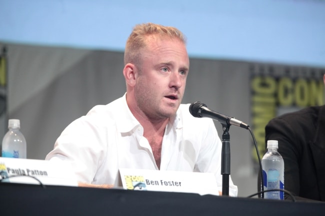 Ben Foster på San Diego Comic Con i juli 2015