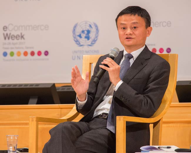 Jack Ma på UNCTAD eCommerce Week Conference den 25. april 2017