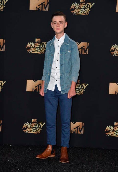 Jaeden Lieberher ved MTV Movie and TV Awards i maj 2017