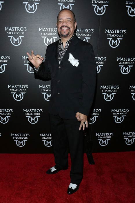 Ice-T στην εορτή εγκαινίων του Mastro's Steakhouse τον Νοέμβριο του 2014