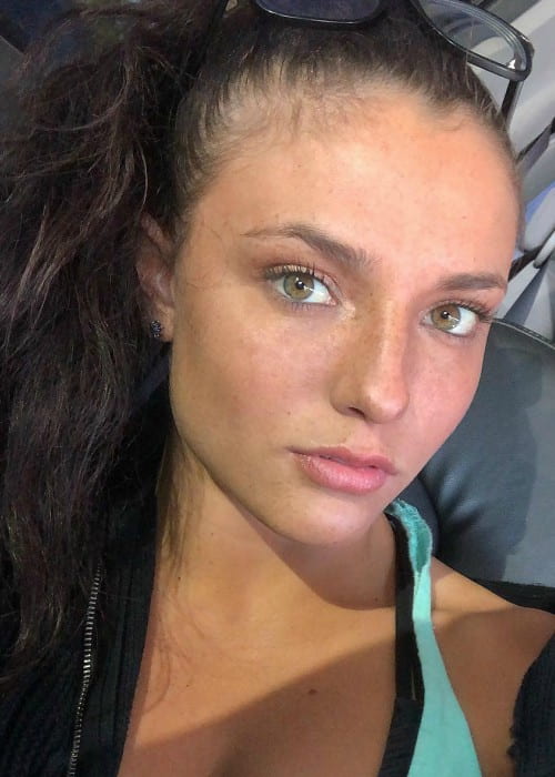Η Jade Chynoweth σε μια selfie στο Instagram όπως φαίνεται τον Μάιο του 2018