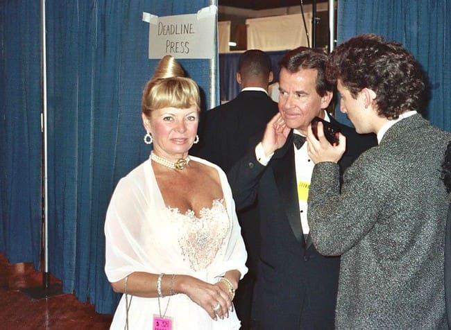 Ο Ντικ Κλαρκ και η Κάρι Γουίγκτον όπως φαίνεται το 1990