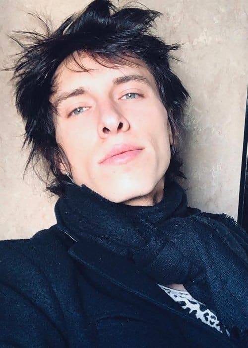 Sebastian Danzig na instagramovém selfie z listopadu 2018