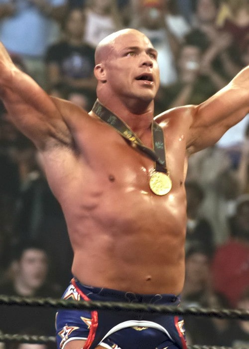 Kurt Angle κατά τη διάρκεια ενός αγώνα