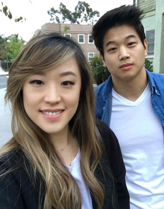 Ha Young Choi og Ki Hong Lee i en Instagram-selfie i november 2016