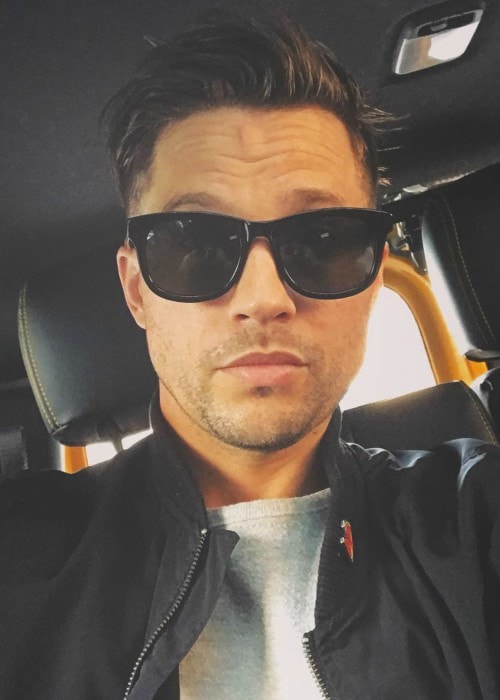 Logan Marshall-Green i en Instagram-selfie set i februar 2019