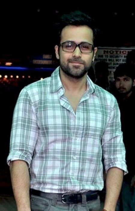 Ο Emraan Hashmi όπως εμφανίστηκε στην προωθητική εκδήλωση για την ταινία του The Dirty Picture τον Ιανουάριο του 2013