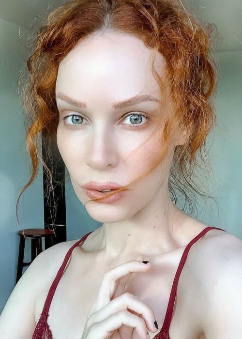 Η Emilie Autumn σε μια selfie στο Instagram όπως φαίνεται τον Αύγουστο του 2019