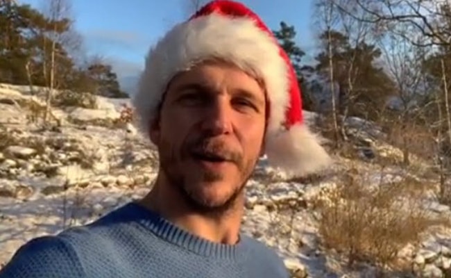 Gustaf Skarsgård som set på hans Instagram-profil i december 2018