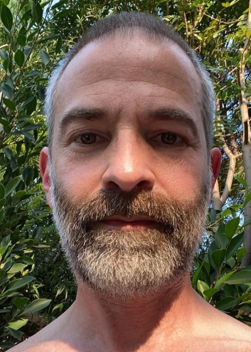 Jordan Schlansky set i en selfie, der blev taget i august 2020