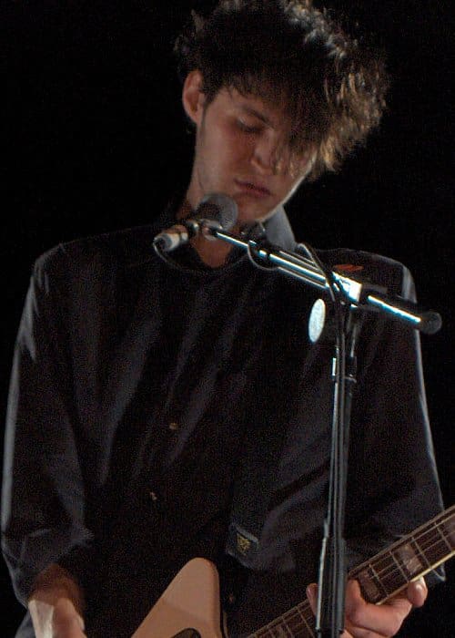 Josh Klinghoffer til en PJ Harvey-koncert i september 2004
