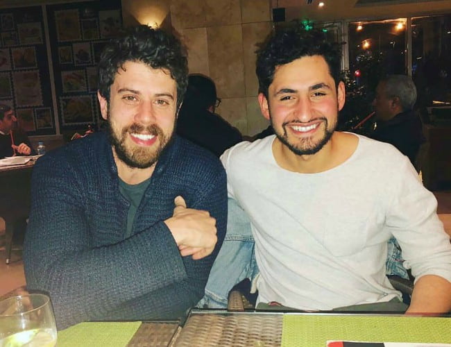 Toby Kebbell (levo) in Amir El Masry februarja 2019