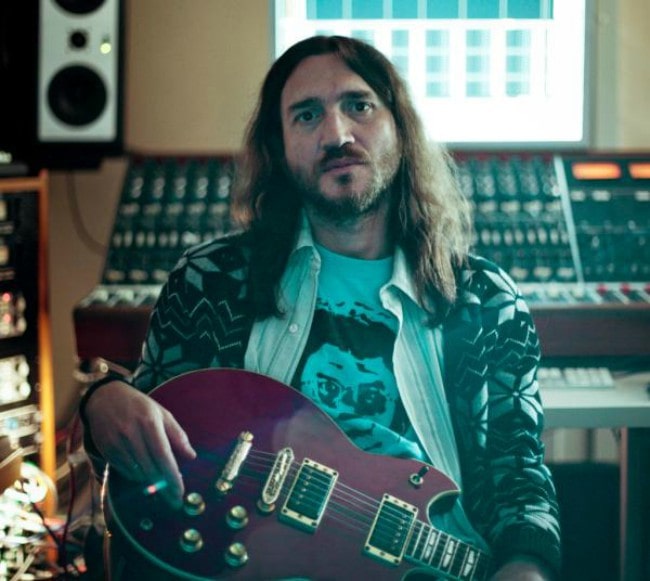 John Frusciante όπως φαίνεται τον Ιούλιο του 2012