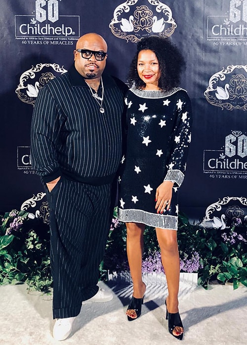 Ceelo Green og Shani James i en begivenhed, der støtter Child Help Foundation i november 2018