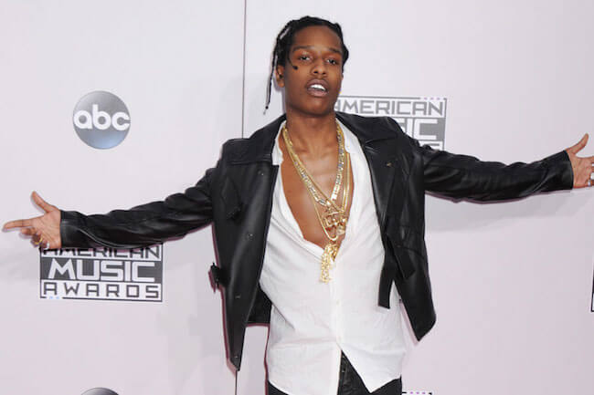 Ο ASAP Rocky παρευρίσκεται στα American Music Awards 2015
