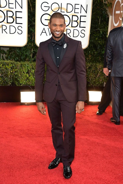 Usher Golden Globe Awards 2014 -gaalassa