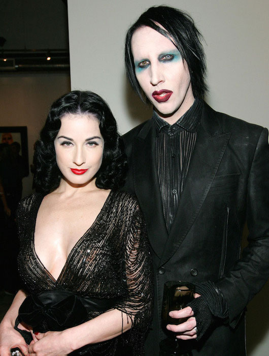 Dita Von Teese ja Marilyn Manson