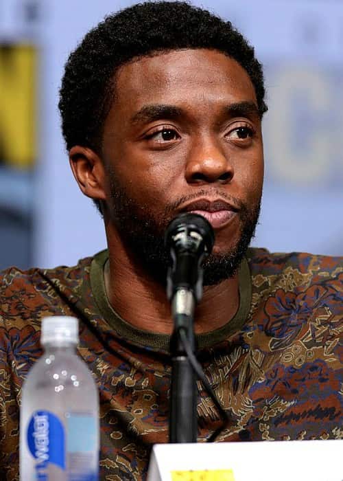 Chadwick Boseman na Comic-Con International v San Diegu 2017