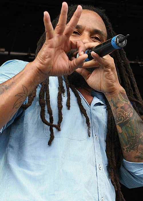 Ky-Mani Marley na glasbenem festivalu Raggamuffin januarja 2011