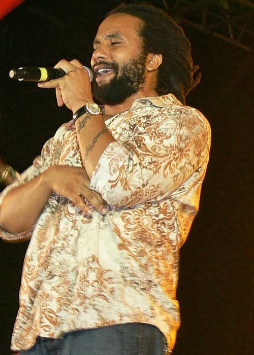 Ky-Mani Marley på Smile Jamaica Africa Unite i februar 2008