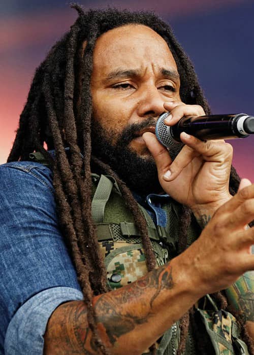 Ky-Mani Marley na festivalu Vieilles Charrues leta 2014