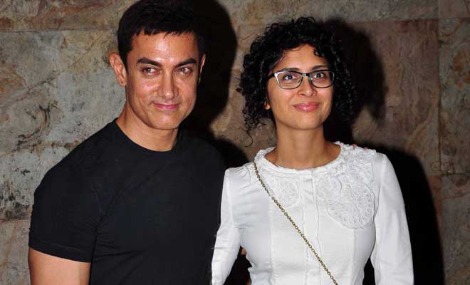 Aamir Khan og hustru Kiran Rao