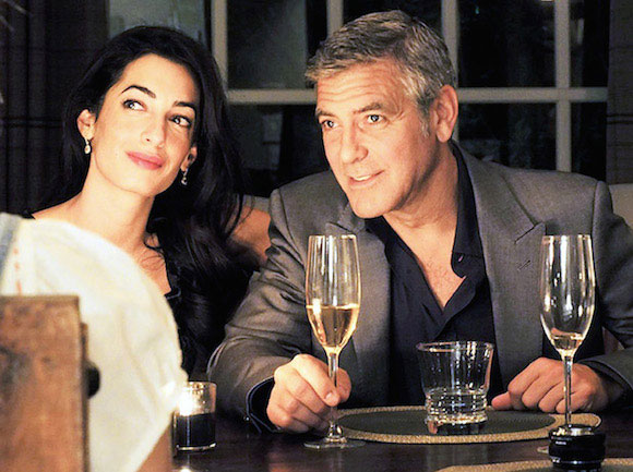 George Clooney in Amal Alamuddin