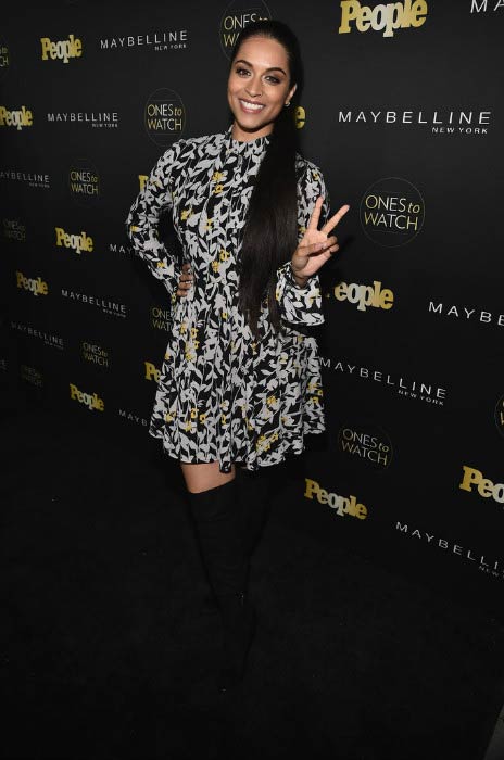 Lilly Singh på People's Ones to Watch presentert av Maybelline New York i oktober 2016