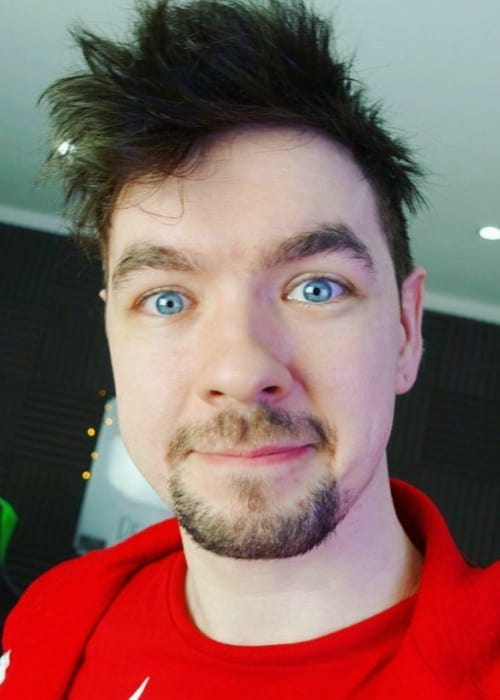 Jacksepticeye i en Instagram -selfie sett i januar 2018