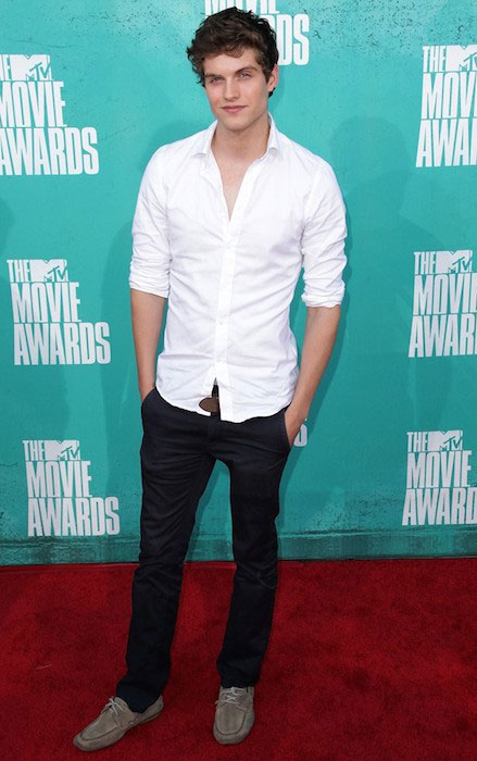 Daniel Sharman na podelitvi filmskih nagrad MTV 2012.