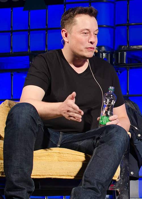 Elon Musk på toppmøtet i oktober 2013