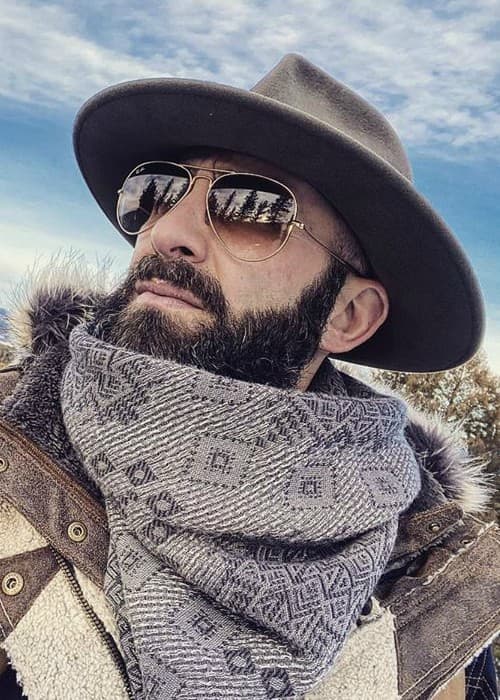 Coyote Peterson i en Instagram -selfie set i januar 2020