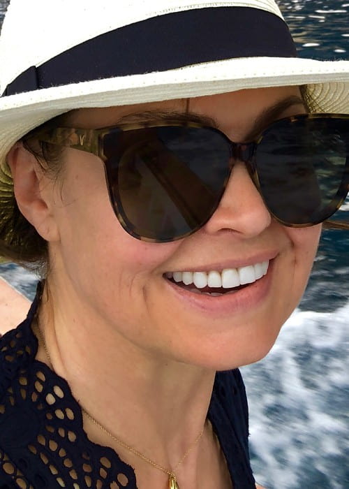 Lisa Wilkinson i en Instagram -selfie set i august 2018