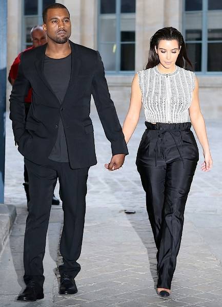 Kanye West και Kim Kardashian