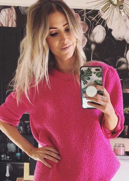 Η Kaitlyn Bristowe σε μια selfie τον Νοέμβριο του 2018