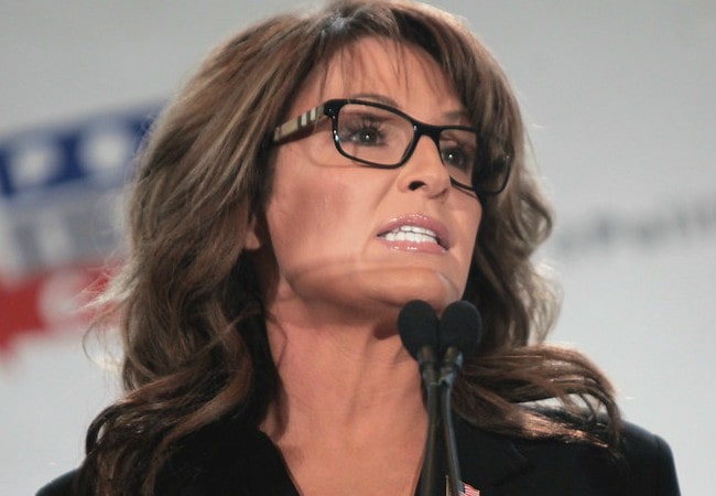 Sarah Palin taler på Politicon 2016 på Pasadena Convention Center