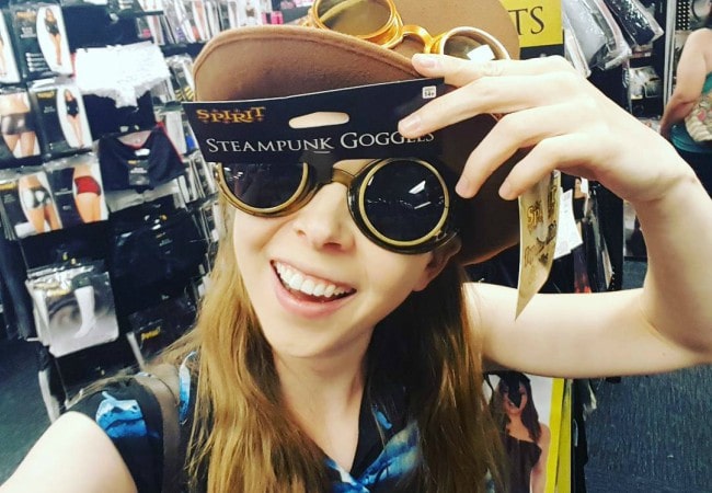 Jenny Nicholson i en Instagram-selfie som ble sett i september 2016
